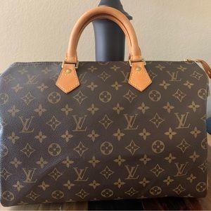 💯Authentic Louis Vuitton Speedy 35